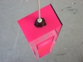 Wielamp-Pink painted chain -2