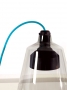 Reinhard Dienes-Friday // Suspension - Table lamp // Tinted glass and aluminum -4