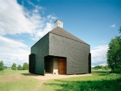 Lassila Hirvilammi Architects ltd.-Kärsämäki Shingle Church -1
