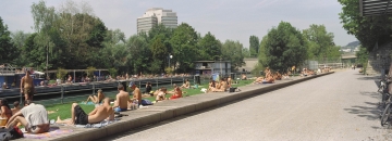 Rotzler Krebs Partner GMBH-Promenade und Flussbad Lettenareal -4