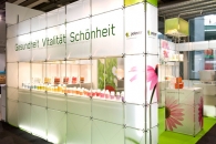 TOUSSAINT X TEACHOUT-Peterer Drogerie AG / Trade fair stand, MUBA 2009 -4