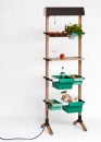 Reinhard Dienes-Sunday // Kitchen Grocery // Wood and bended steel  180 x 55 x 35 cm -3