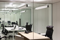 Fabbian reference projects | Showroom Blue Milano di Fantoni Group
