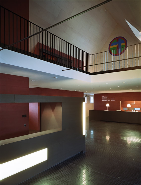 Stefan Zwicky Architekten BSA/SIA-Umbau Reitgebäude, Credit Suisse Communications Center Horgen 2000-2003