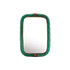 Boetto-Mirror, plaited glass frame