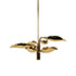 Boetto-Brass leaf chandelier