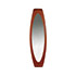 Boetto-Wall mirror, bent teak frame