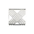 Boetto-“Diagonale” glass ashtray