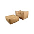 Boetto-“Le Bambole” armchair with ottoman