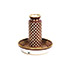 Boetto-Ceramic table lamp, mod. 570 S, dec. 957