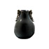 Boetto-Black murano glass vase