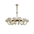 Boetto-Glass an brass chandelier