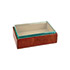 Boetto-Box, glass and leather