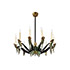 Boetto-Crystal and brass chandelier