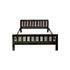 Boetto-Wooden bed with two bedside tables