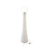 Boetto-Glass and fiberglass floor lamp