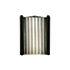 Boetto-“Programma D” silver and ebony vase