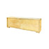 Boetto-Polished pigmented parchment sideboard
