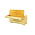 Boetto-Polished parchment dresser / bureau