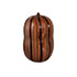 Boetto-Unique glass vase, powder grain inserts