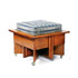 Bonhams & Butterfields-Oak Square Stools