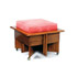 Bonhams & Butterfields-Oak Square Stool