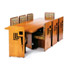 Bonhams & Butterfields-Oak Dining Suite