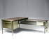 Bonhams & Butterfields-Aluminum Pedestal Desk