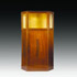 Bonhams & Butterfields-Inlaid mahogany vitrine