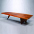 Bonhams & Butterfields-Walnut coffee table