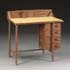 Christie`s-Leather and brass desk