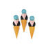 Christie`s-Appliques (set of 3)