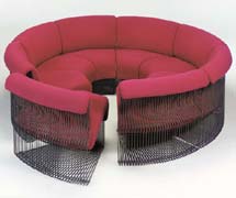 Wire system seating