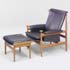 Christie`s-Bwana chair/ottoman