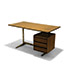 Della Rocca-Desk in metal and rosewood, designed for the Pirelli skyscraper