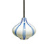 Della Rocca-Glass pendant lamp, mod. 'Cipolla'