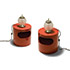 Della Rocca-Pair of 'Giano Vano' small ABS plastic tables