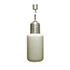 Della Rocca-Aluminum and opal glass pendant lamp