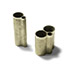 Della Rocca-Pair of cast aluminum vases