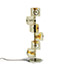 Della Rocca-Metal and Murano glass floor lamp