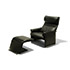 Della Rocca-Armchair with ottoman