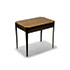 Della Rocca-Small metal and rosewood table