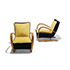 Della Rocca-Two bentwood armchairs