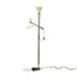 Della Rocca-Lacquered floorlamp with brass details