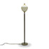 Della Rocca-Metal and opaline glass floorlamp