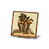 Della Rocca-Decorated earthenware tile