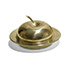 Della Rocca-Silver-plated marmalade bowl