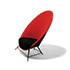 Della Rocca-Pair of upholstered armchairs