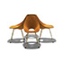 Della Rocca-Four 'Medea' plywood chairs