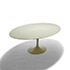 Della Rocca-Oval dining table, marble top